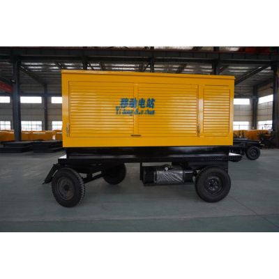 150KW移動(dòng)拖車(chē)柴油發(fā)電機(jī)組